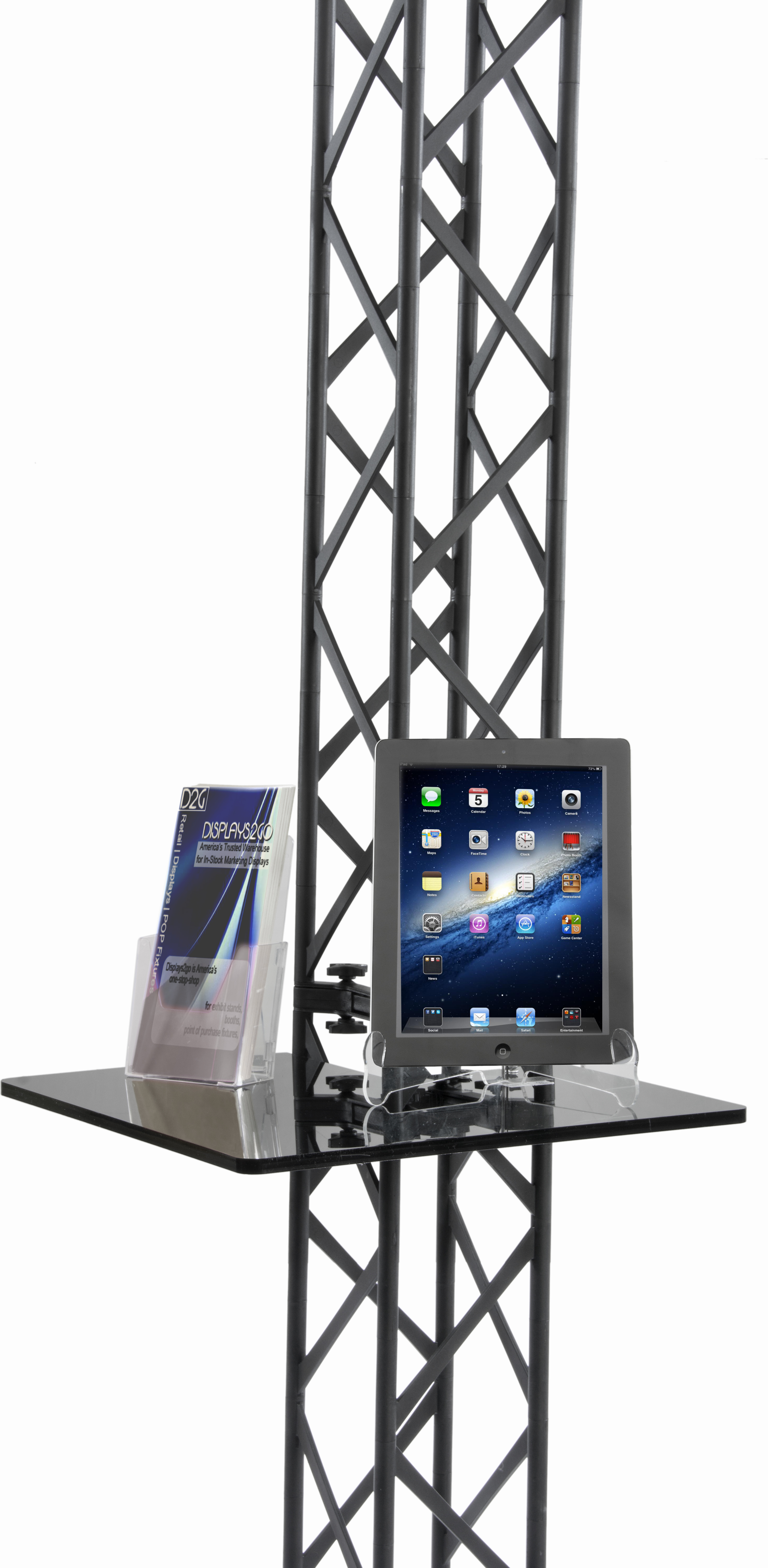 Truss Shelf Attachment | Screw-On Mounting Clip | Displays2Go