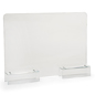 Write on clear acrylic cubicle panel extender