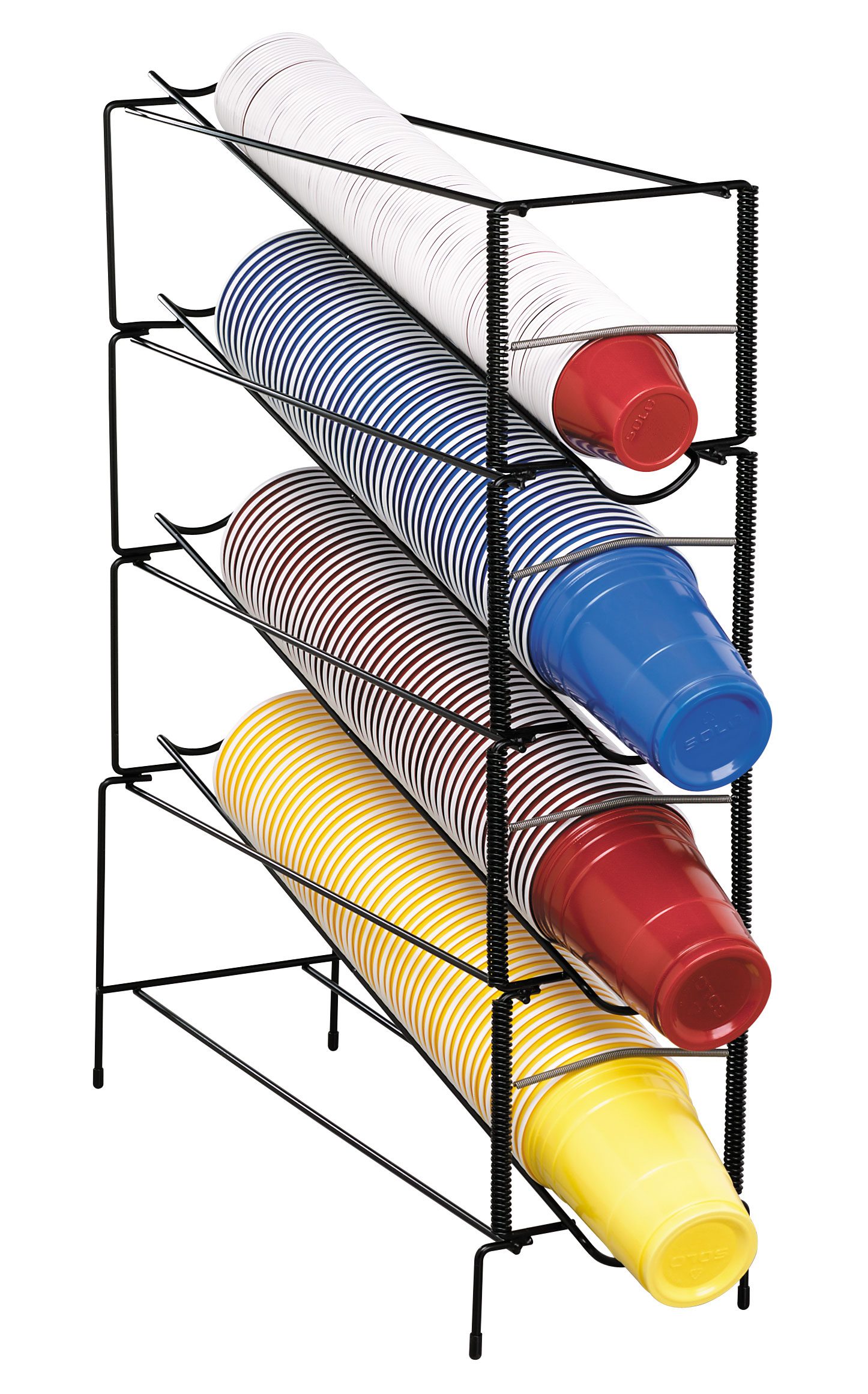 Cup Dispenser | Adjustable Spring Countertop Unit | Displays2Go