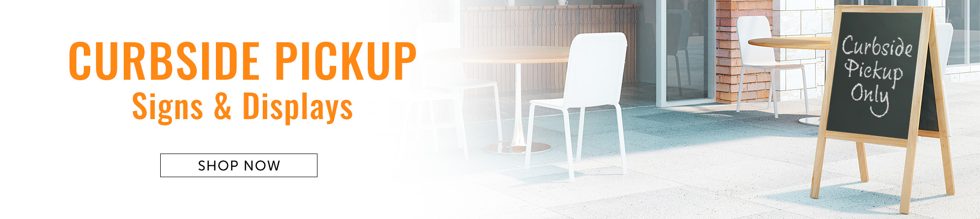 Shop essential products for setting up social distancing and commerce with customers during the epidemic
