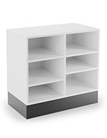 ADA-compliant sales counter conforms to accessibility standards