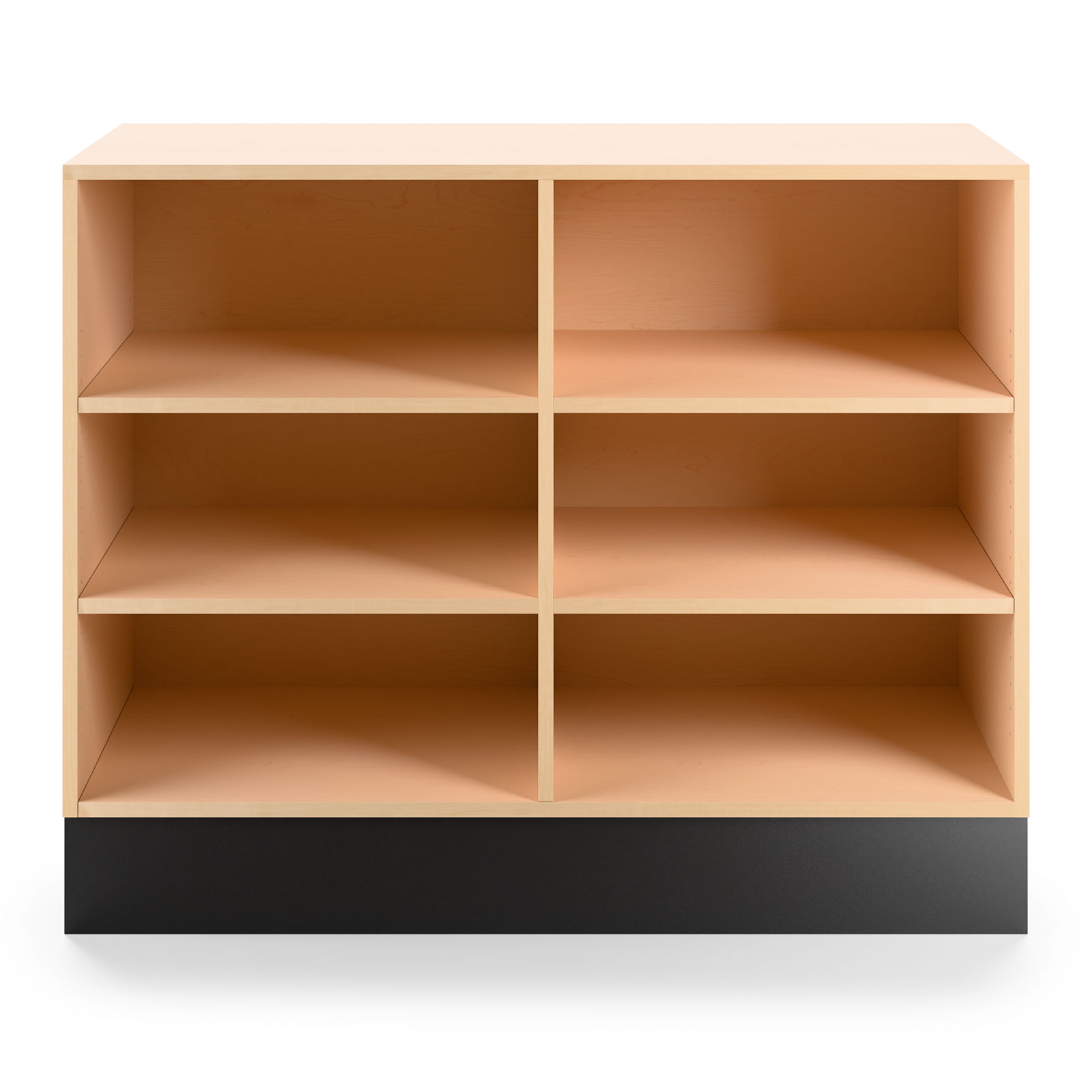 48" Sales Counter, Flat Tabletop, Open Storage - Image 2
