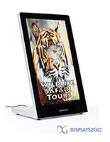 Digital COuntertop Touchscreen Display