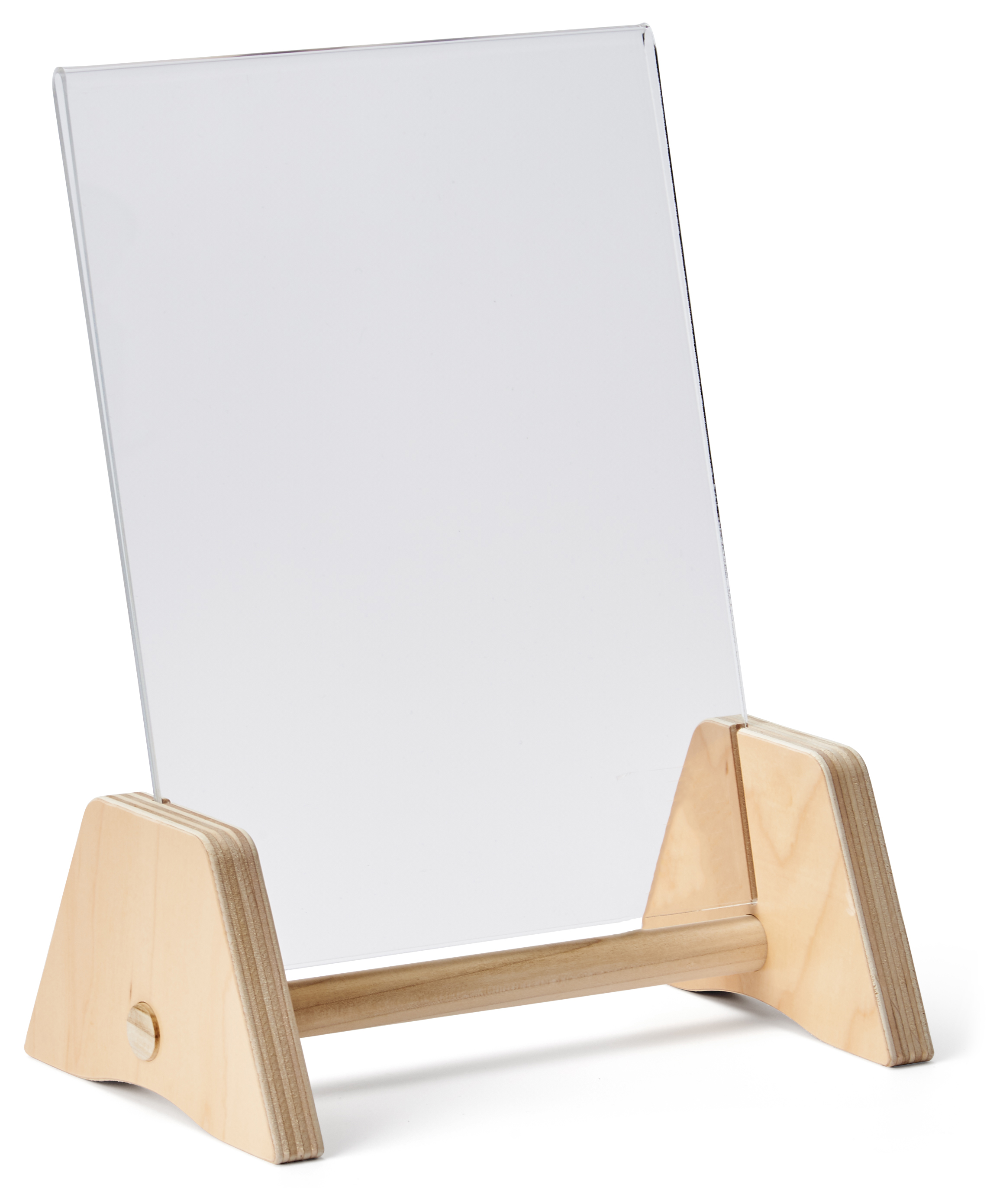 Lit Simple Wood Sign Holder, Illuminated Wood Display Sign, Table Top Sign  Holder, Lit Display Sign, Point of Sale Signage Holder With Light 