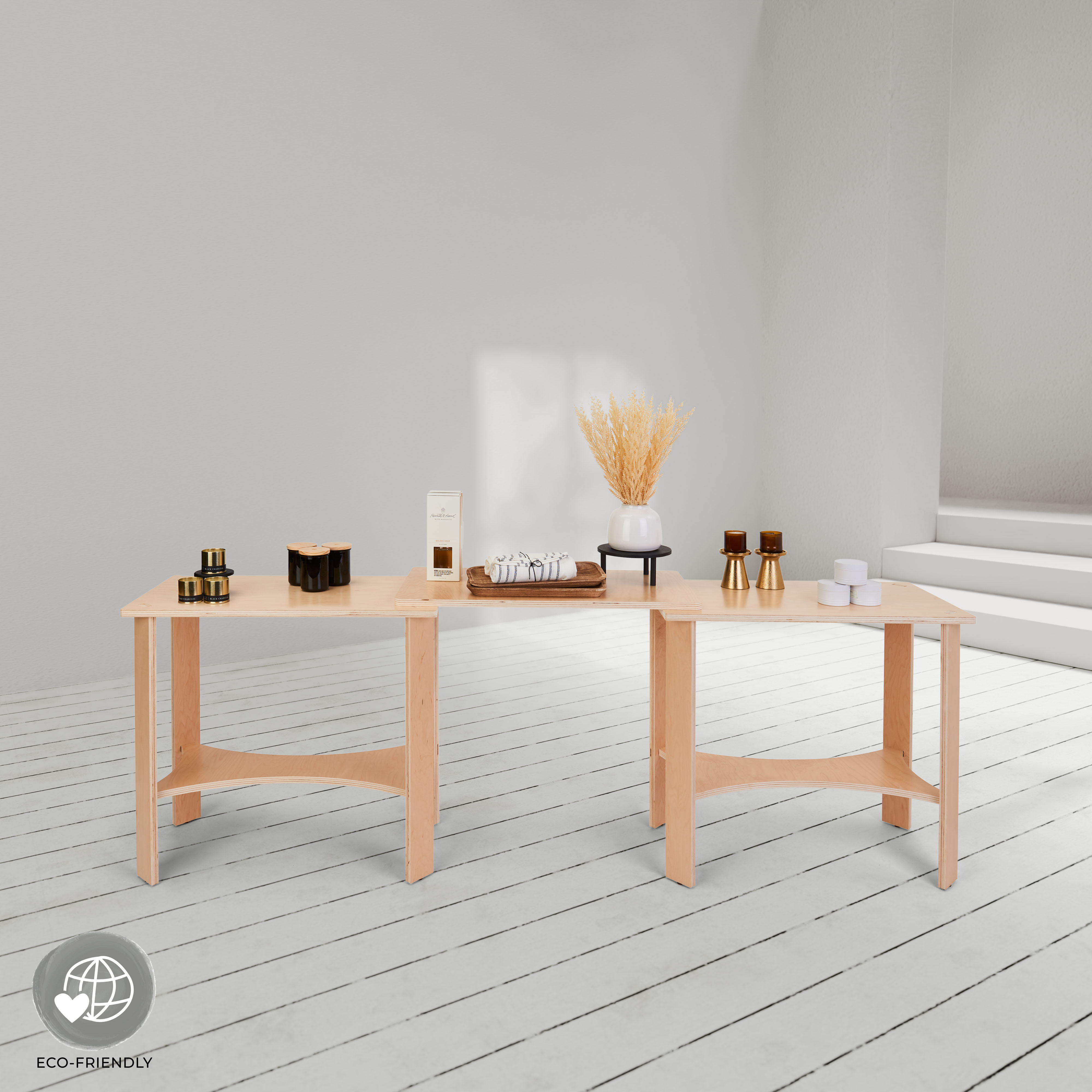 Collapsible Wooden Display Tables | 82