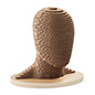 Cardboard mannequin head with abstract style 