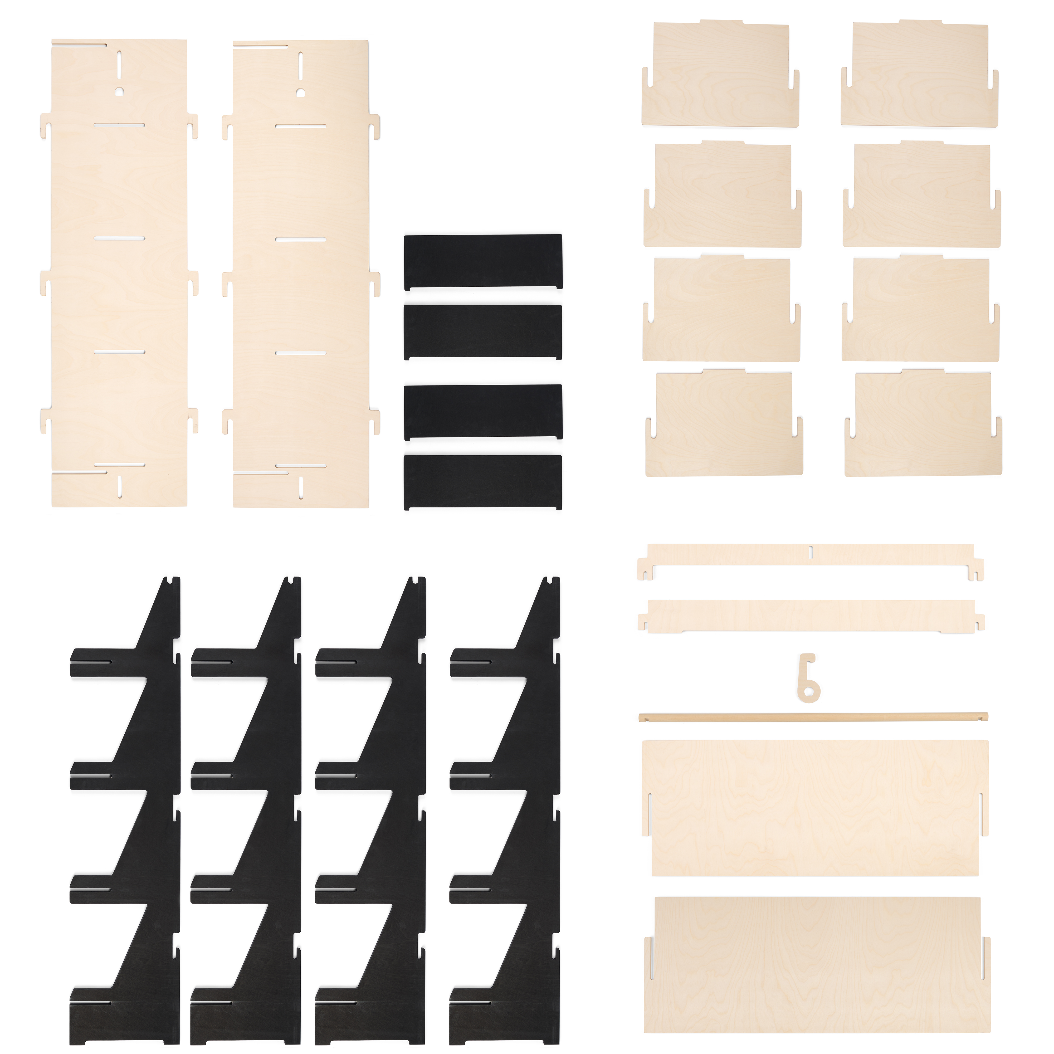 Clothing Rack with Shelves | Sustainable and Contemporary Design ...