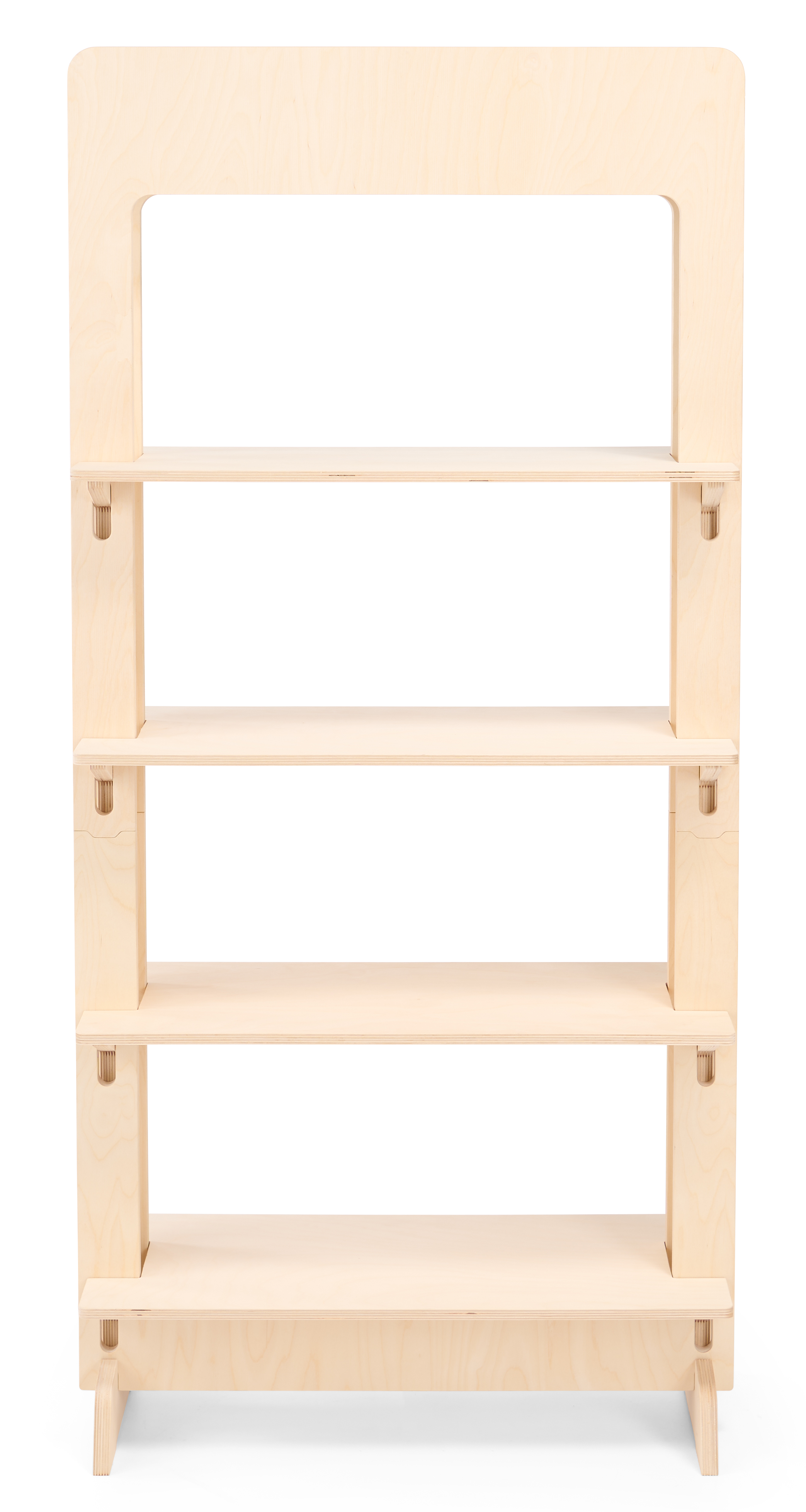 Wood Freestanding Shelving Unit | Sleek and Eco-Friendly