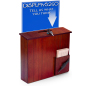 Comment Box with Sign Holder for Advertising Causes and Raffles