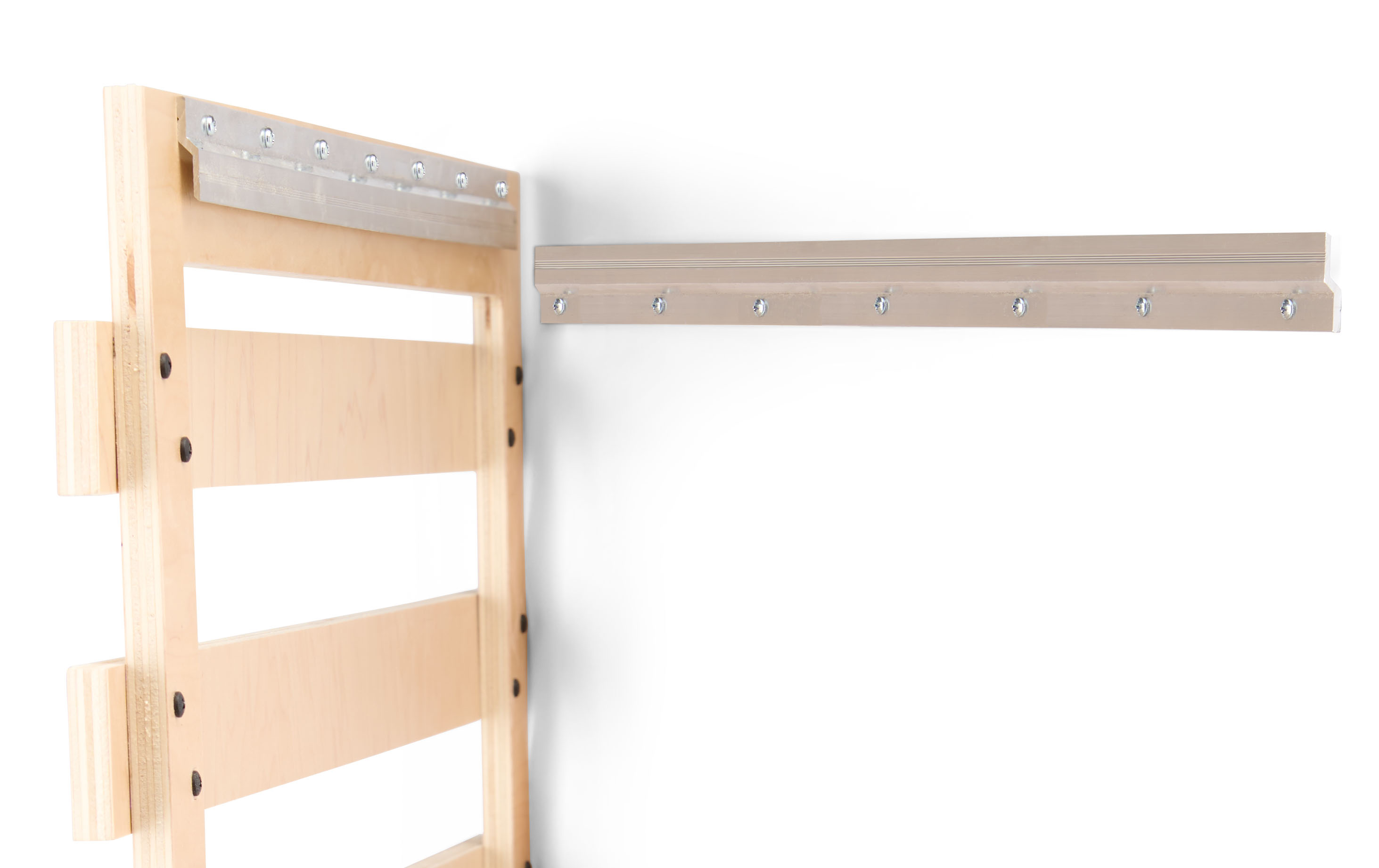 Slatwall Organizer | Includes 3 Modular Shelves | Displays2Go