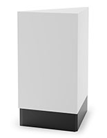 Corner filler sales counter ships fully assembled and is made in the USA