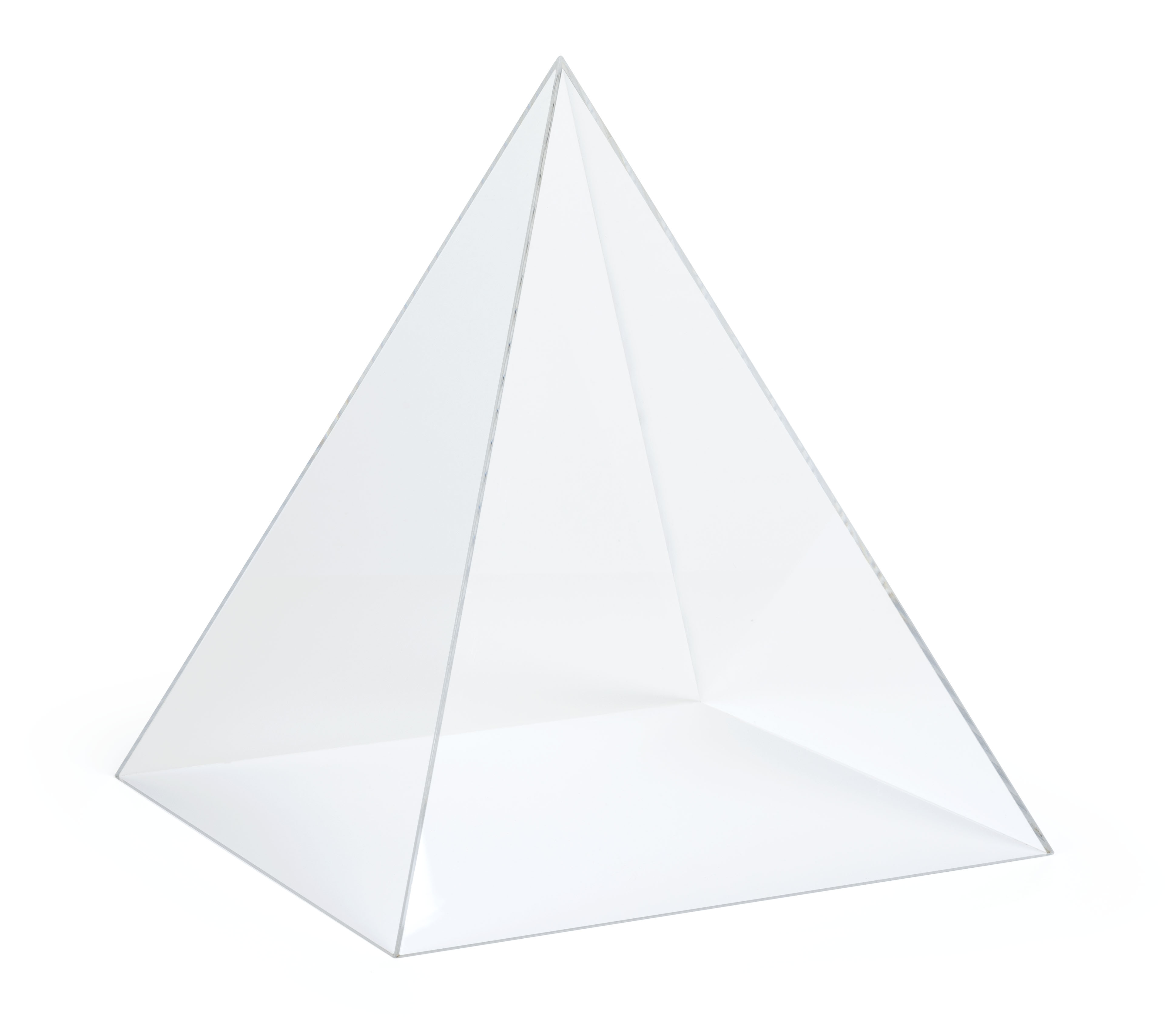 Acrylic Pyramid Box | Lift-Off Loading Style | Displays2Go