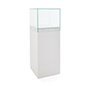 Glass-top Pedestal Display Case 