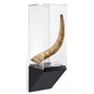 8”w Wall Wedge Display Case w/ MDF Base and Lift Off Acrylic Vitrine - Black - Image 8