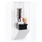 8”w Wall Wedge Display Case w/ MDF Base and Lift Off Acrylic Vitrine - White - Image 8