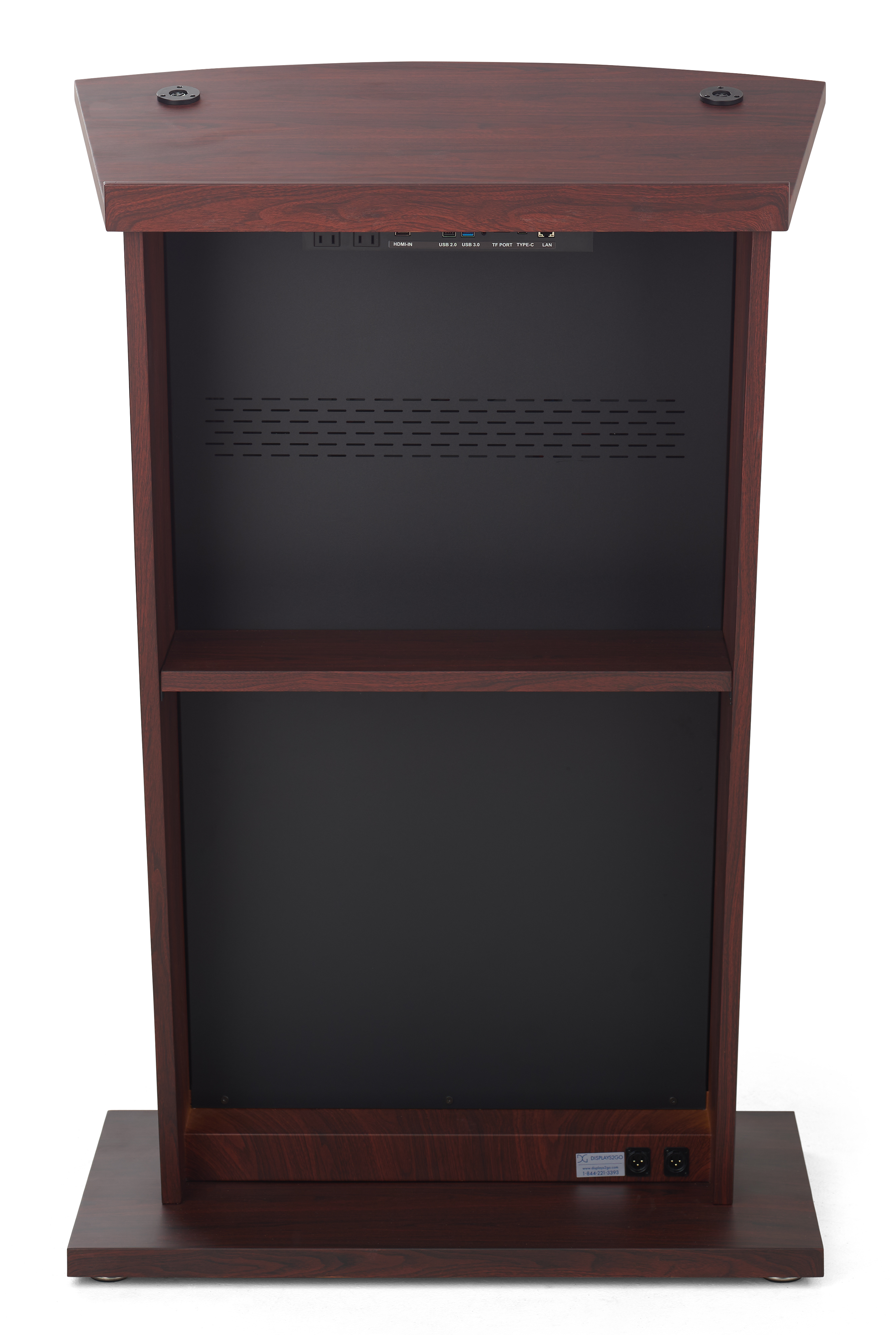 43" Digital Podium with LCD Screen, Android OS, Built-in Shelf - Image 4