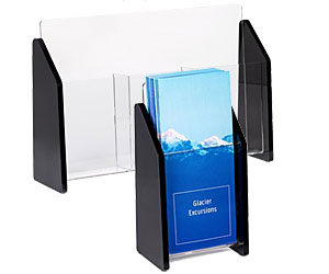 Buy Slanted Single-Sheet Table-Top Brochure Holders Online