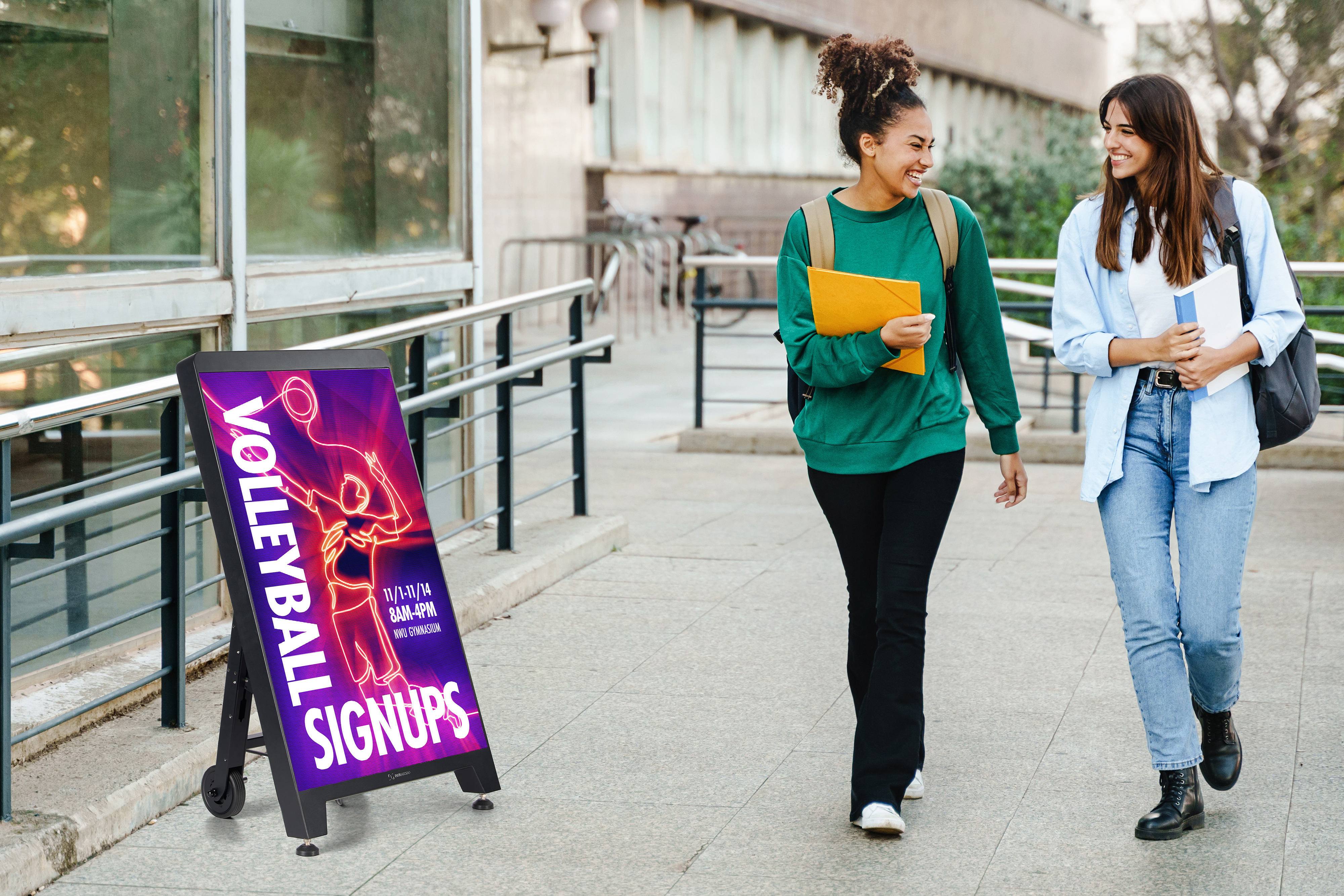 Digital Sidewalk Sign | Shop Digital Signage | Displays2Go