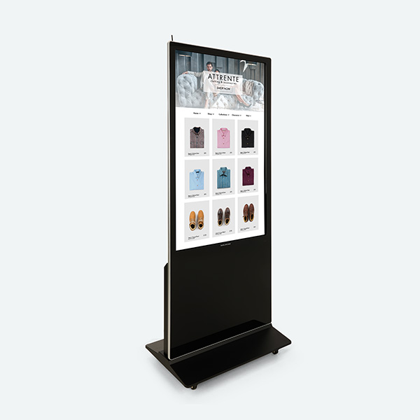 Digital signage display for retail