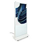 Advertising Multimedia Kiosk with Freestanding Sleek Design