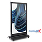 Digital poster display with DisplayIt!Xpress content management integration