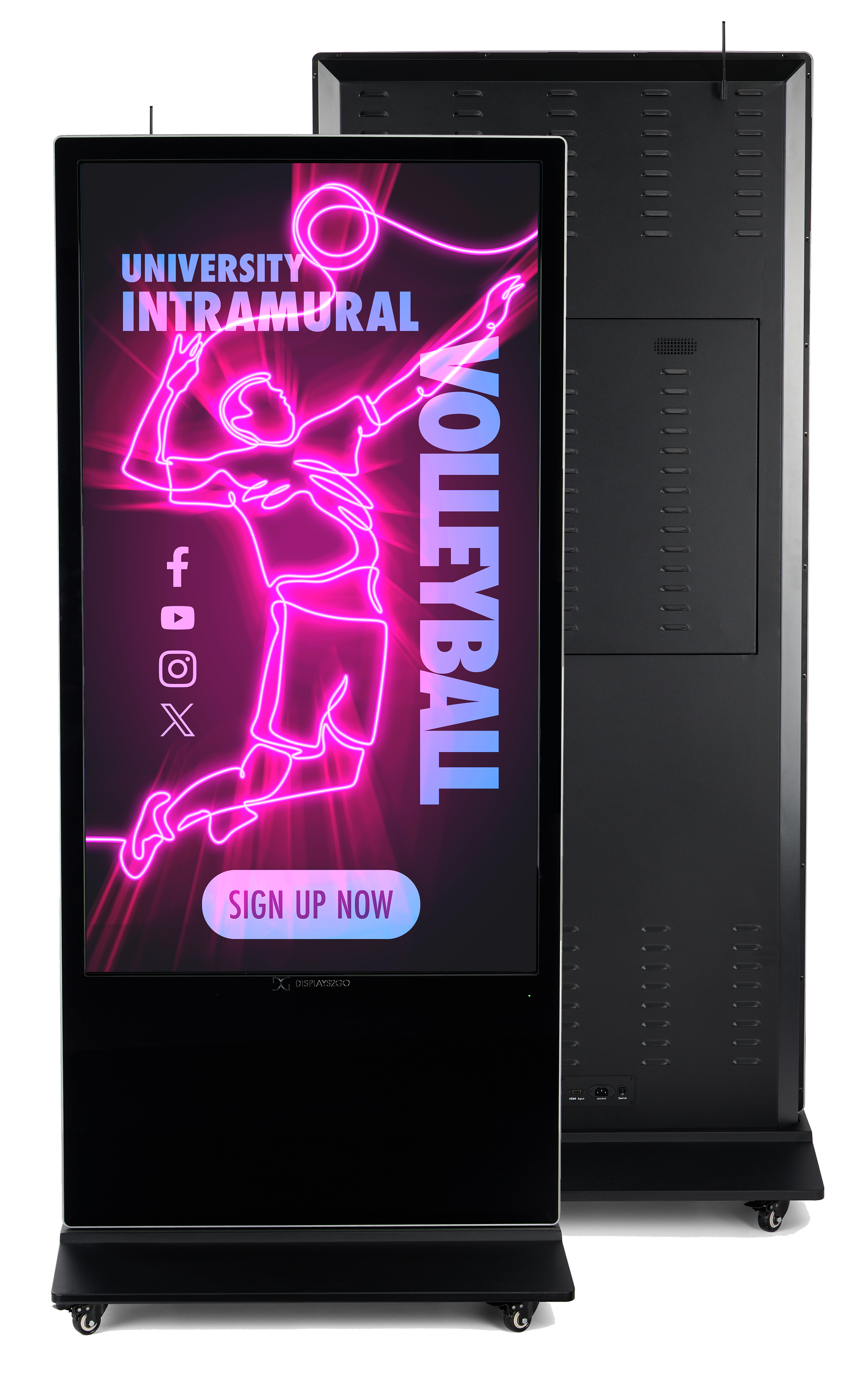 Advertising Multimedia Kiosk | Touchscreen Panel | Displays2Go