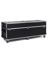 Utility case for LED Poster with fireproof paneling
