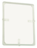 clear top load sign frames