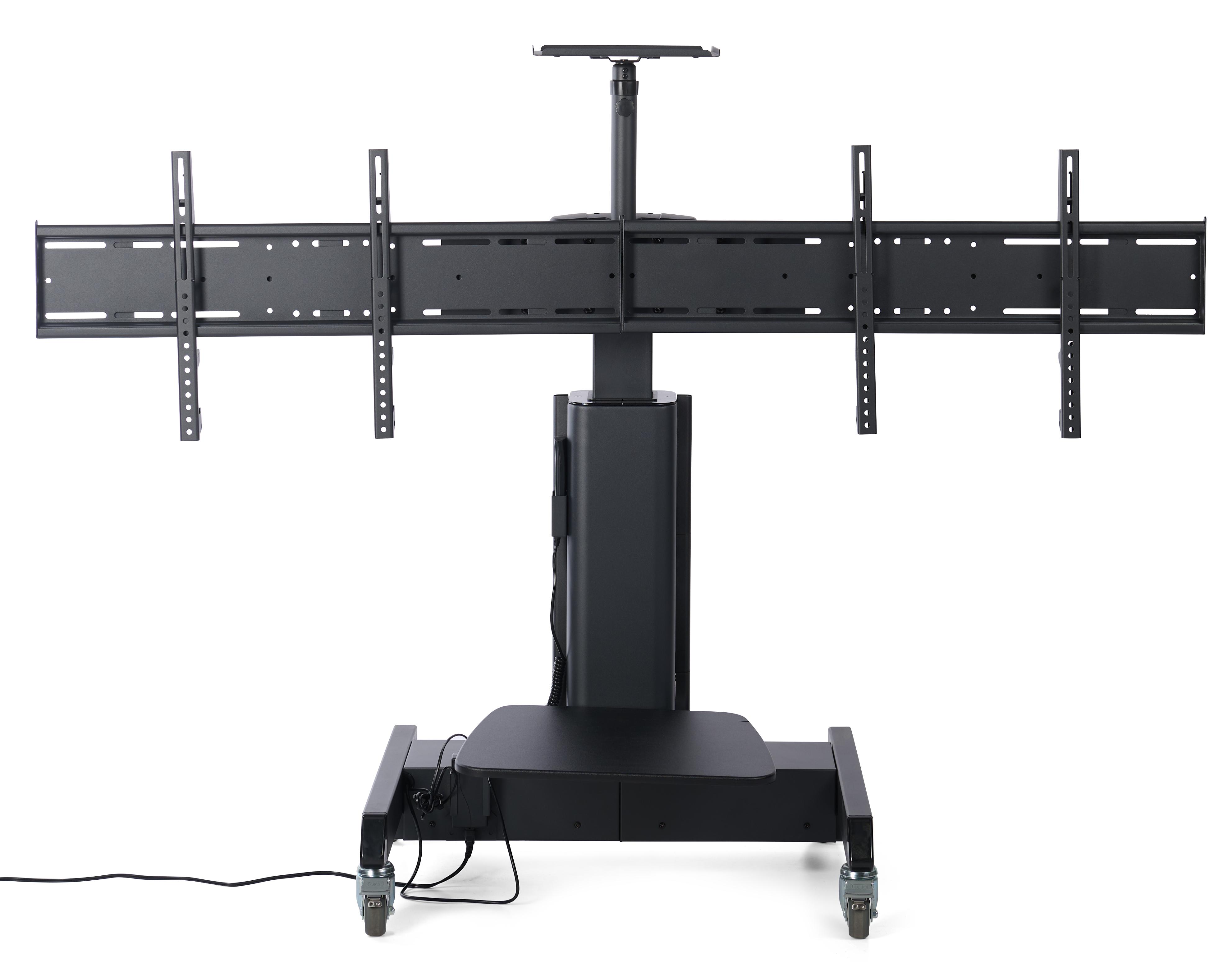 Motorized Double Screen TV Stand | Shop TV Stands | Displays2Go