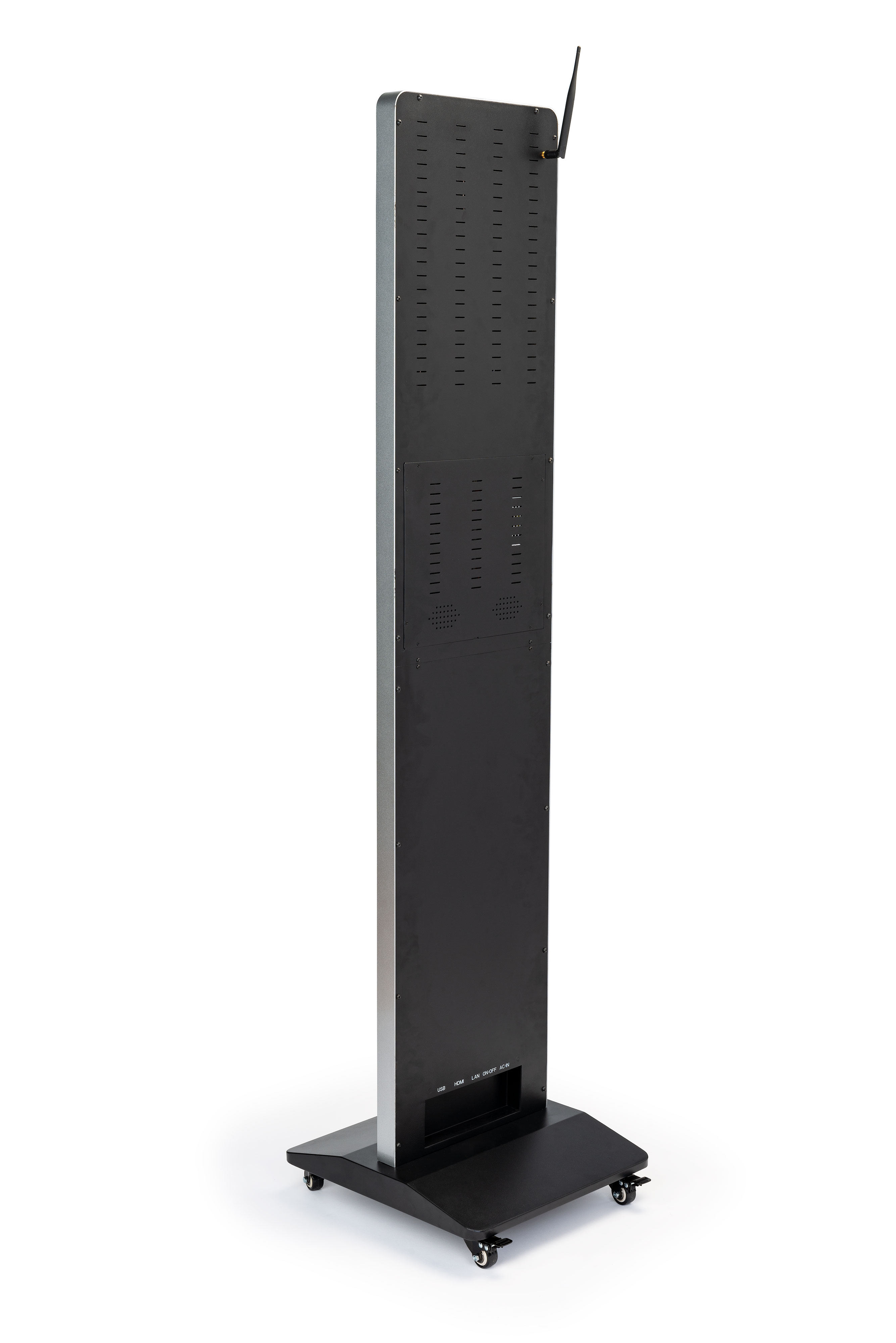 Freestanding Magazine Rack Digital Signage | Video & WIFI Capable ...