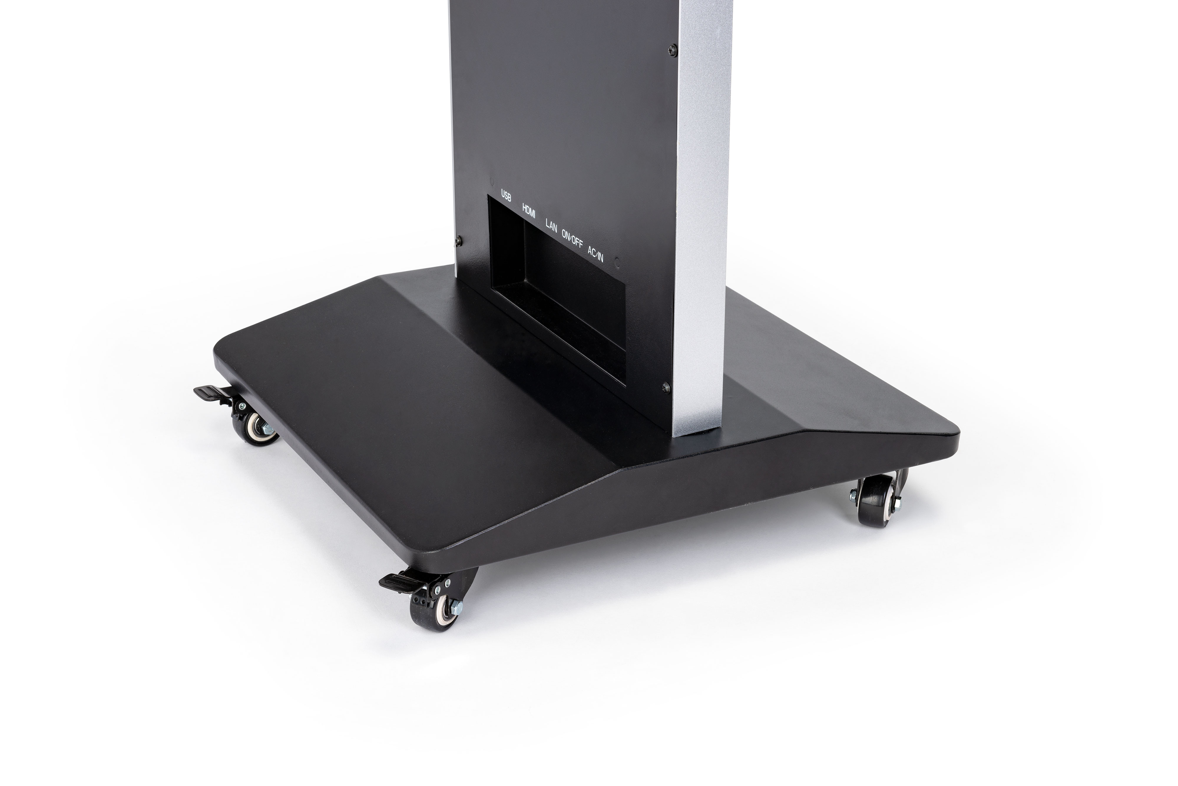 Freestanding Magazine Rack Digital Signage | Video & WIFI Capable ...