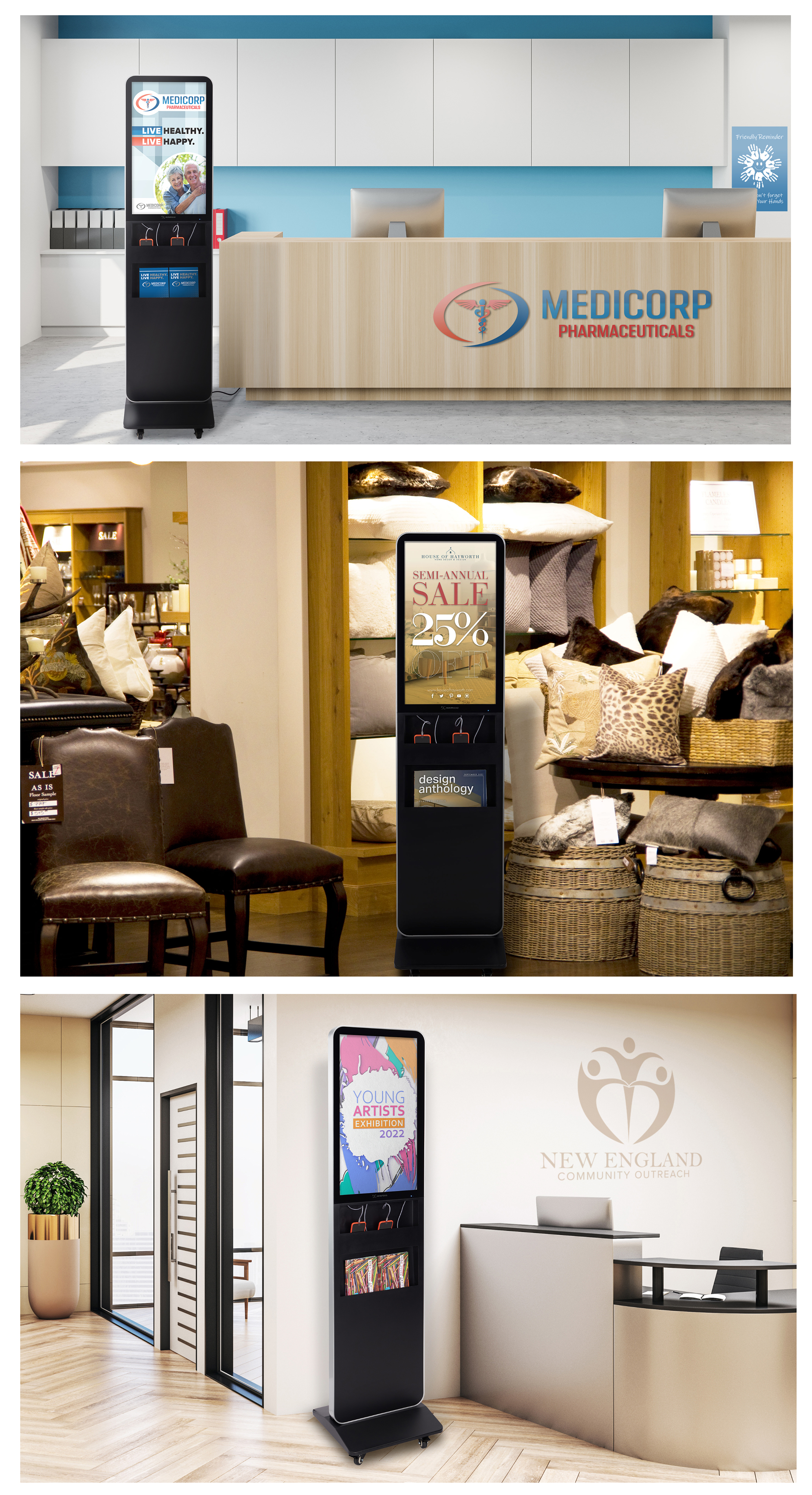 Charging Digital Literature Display | 32