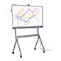 Digital whiteboard with tempered glass screen