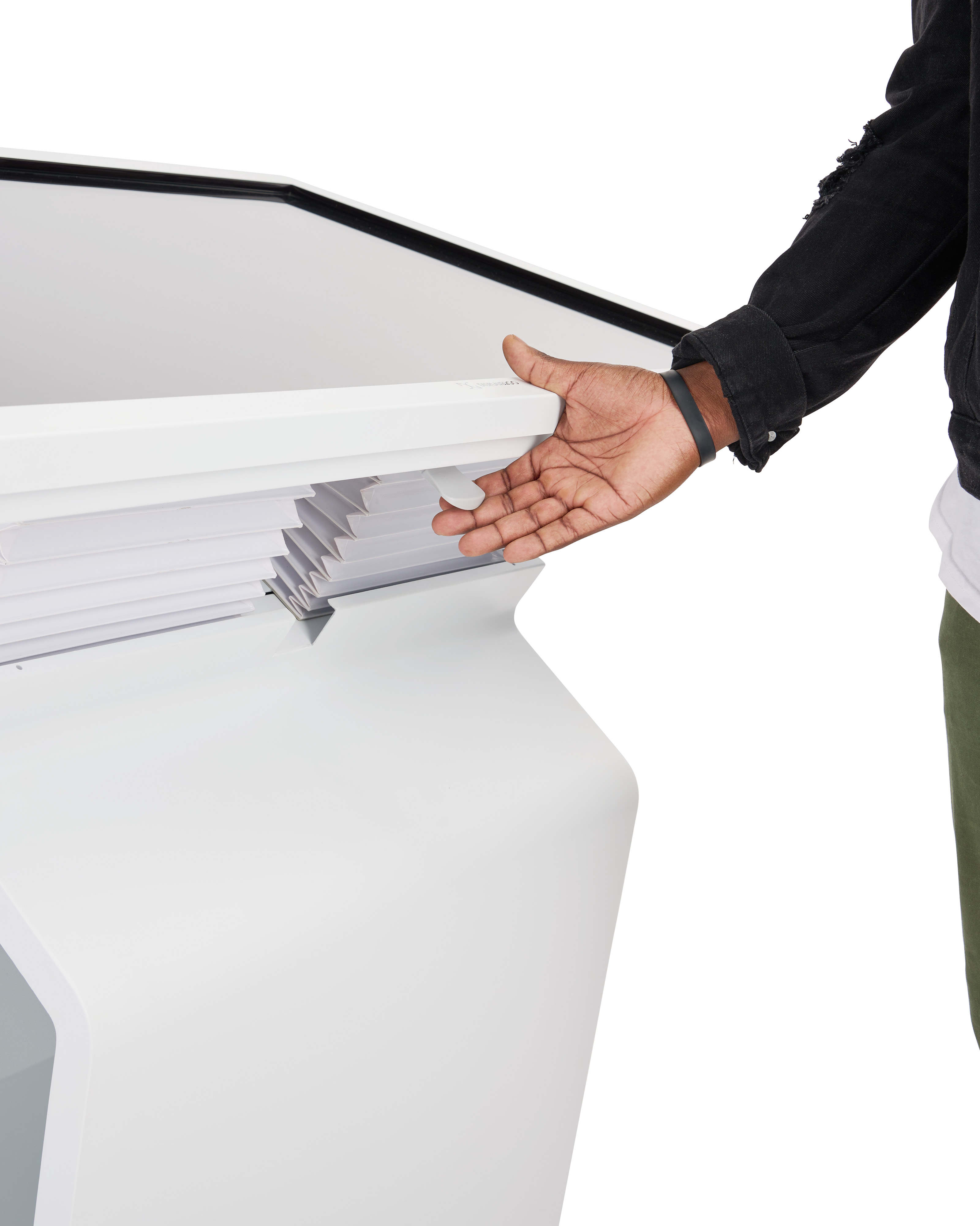 Adjustable Touch Screen Kiosk| Manual Adjustable Screen Display ...