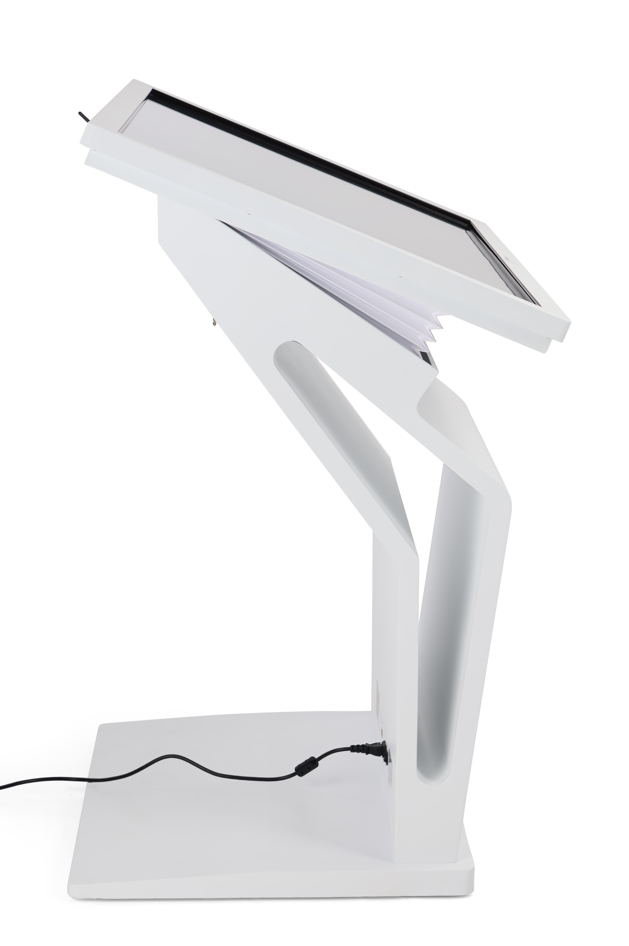 Adjustable Touch Screen Kiosk| Manual Adjustable Screen Display ...