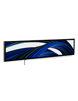 Stretched Bar LCD Display with Slim Profile