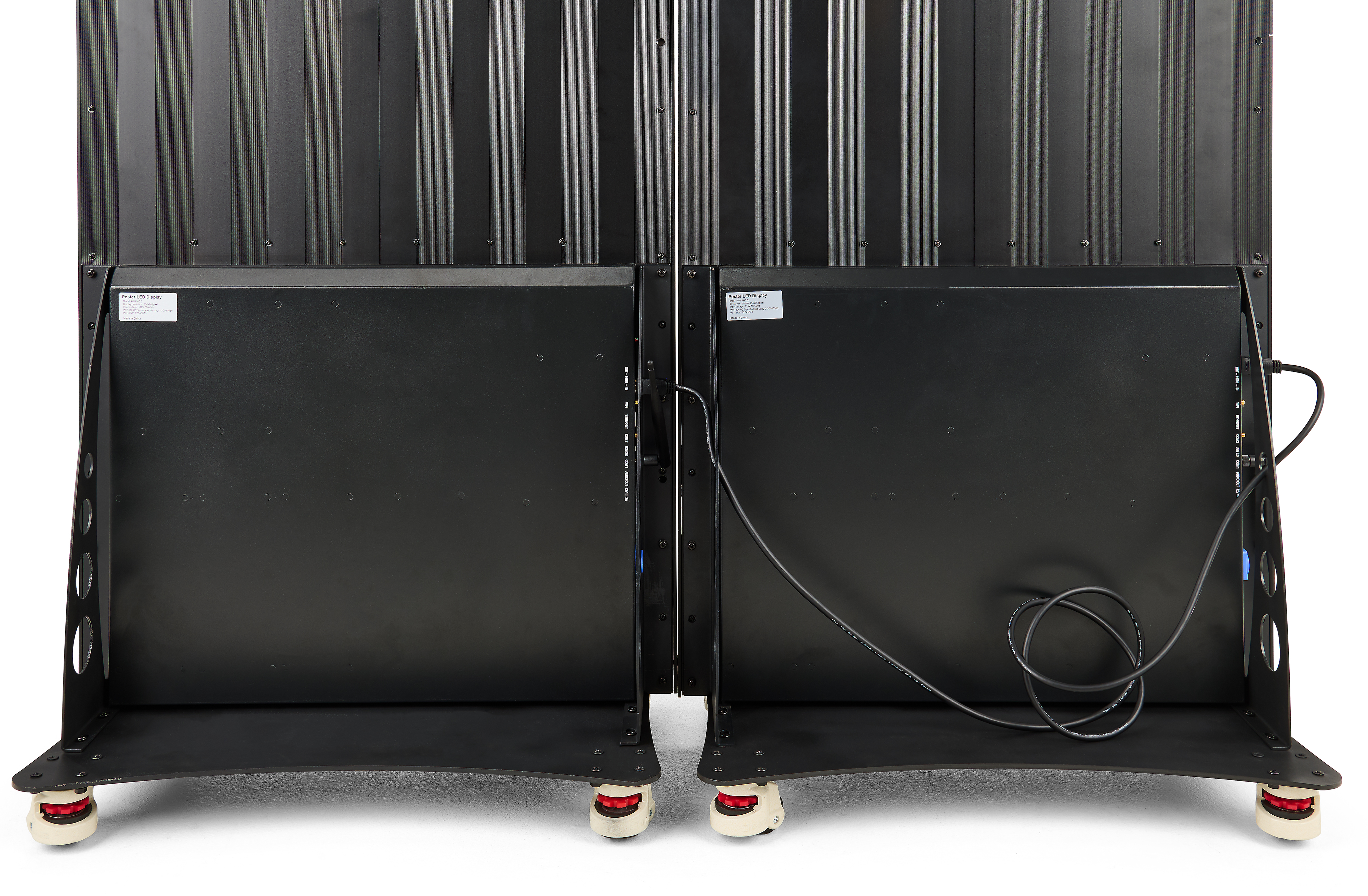 80" dvLED Poster Display, Extended Screen Compatibility, NovaStar, Wheels - Image 6