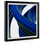 NFT art display with square frame shape