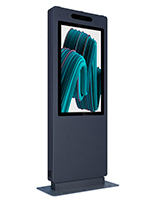 Outdoor digital kiosk with 1920 x 1080 resolution 