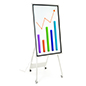 Interactive digital flipchart display with 118 inch power cord