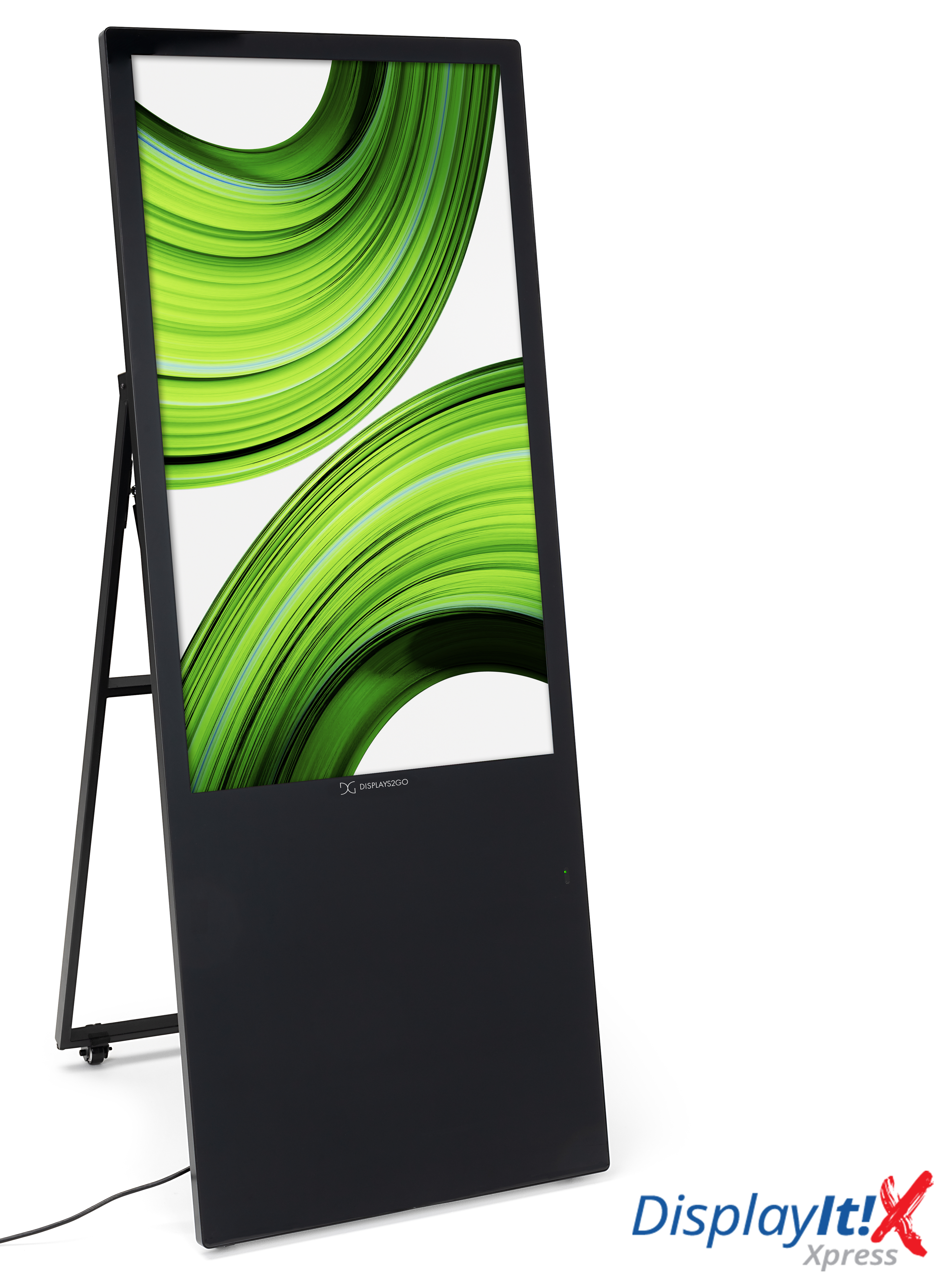 Digital Sandwich Board | Collapsible A-Frame Design