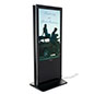 Double-sided digital non-touch display features two 55 inch screens