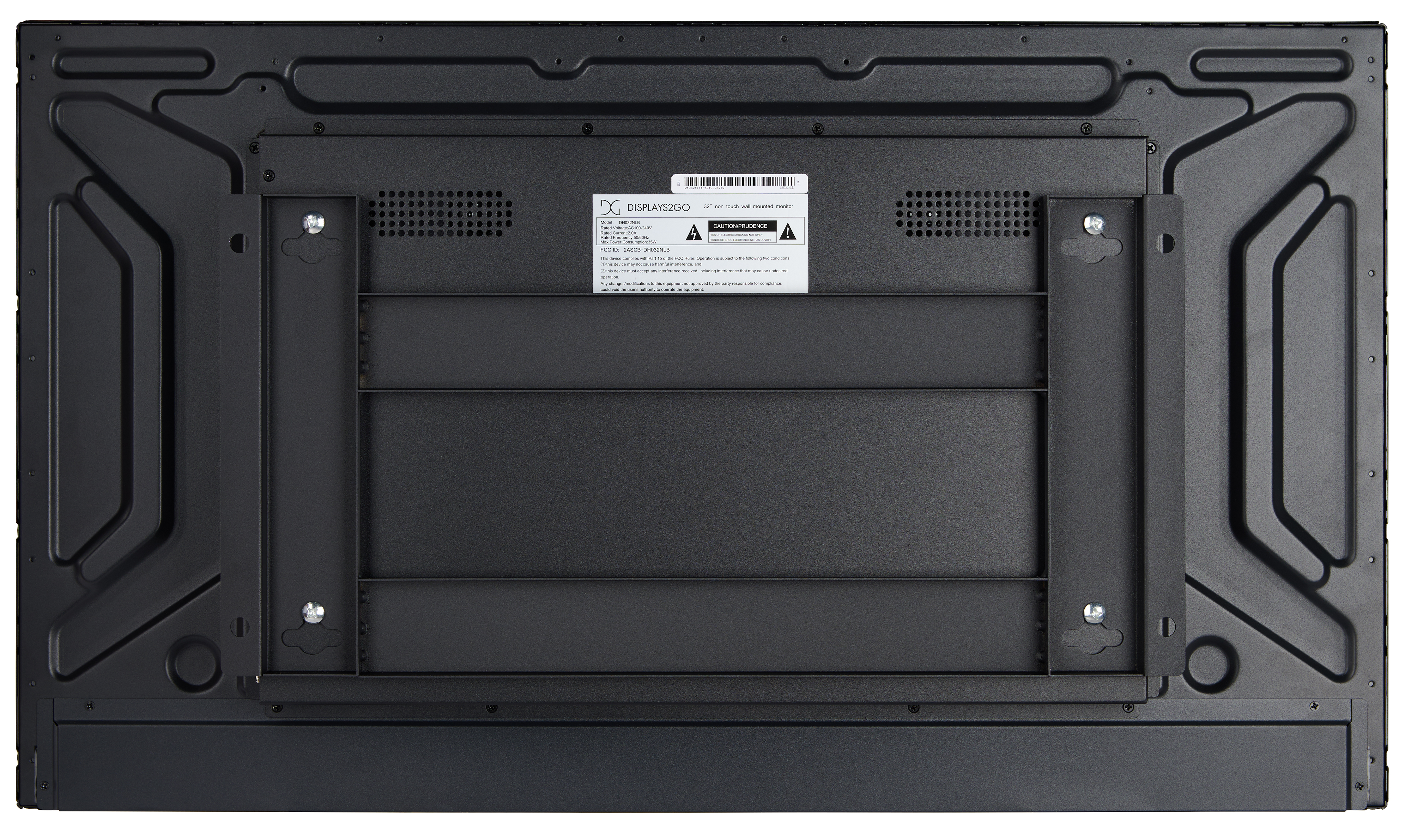 21.5"-55" LCD Commercial Digital Displays, Android 11 OS, Wall Mount - Black - Image 4