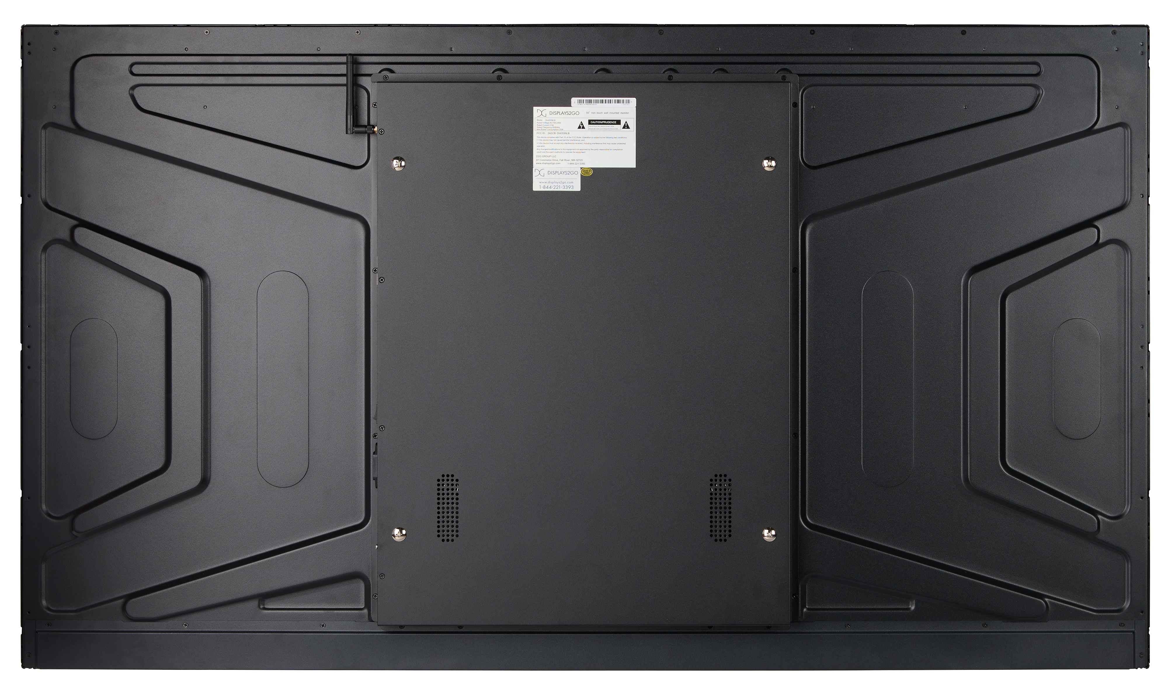 21.5"-55" LCD Touch Screen Display, Android OS, 10pt PCAP Touch, Wall Mount - Black - Image 4