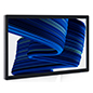 Wall mount touch screen monitor with 1920 by 1080 screen resolution
