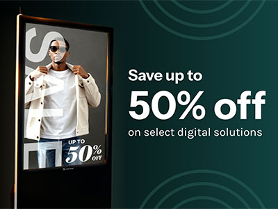 Save up to 50% off on select digital solutions