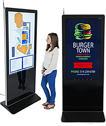 Digital Signage Floor Stand Displays