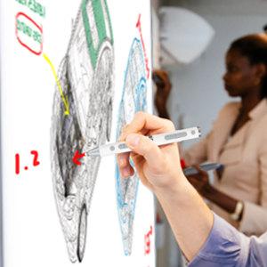 Digital Whiteboard with Multipoint Calibration