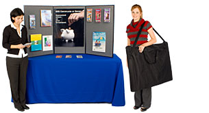 tabletop brochure displays for events and trade shows