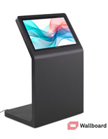 Touch screen kiosk with camera with 10 point PCAP touch screen technology